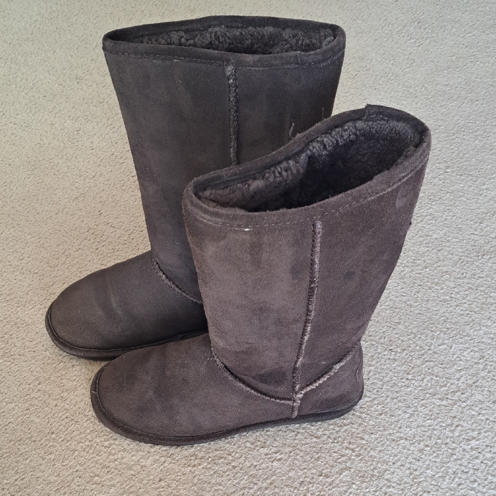 Cozy Brown Suede Boots